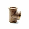 Thrifco Plumbing 1/2 Inch Brass Tee 5317065